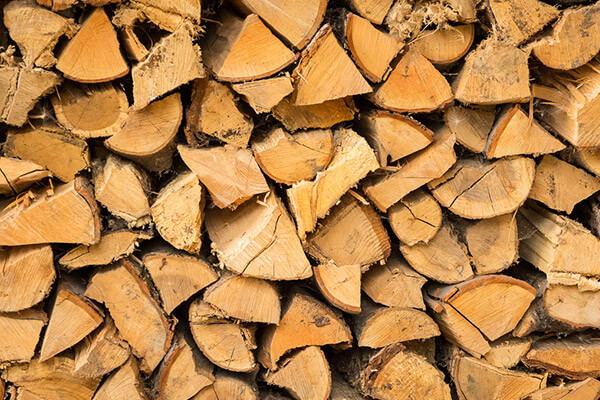 Seasoned firewood